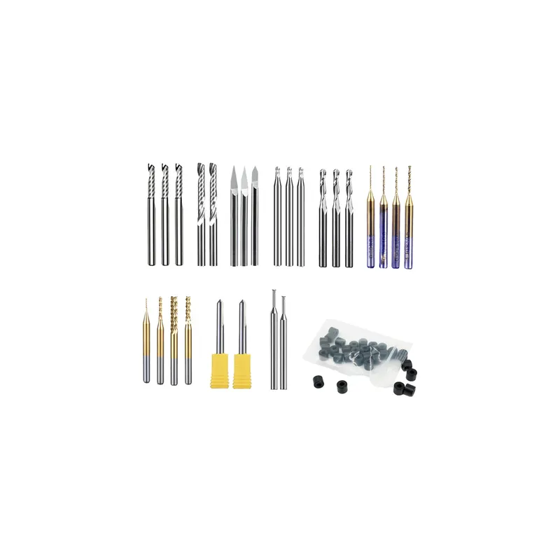 MAKERA Carvera Essential Extended Router Bit Set (52 pieces)
